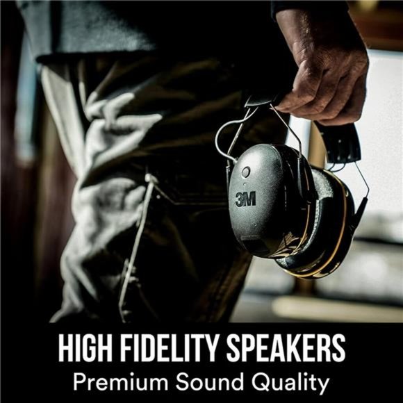 WorkTunes Connect Hearing Protector with Bluetooth Wireless Technology,24 dB NRR - Picture 5 of 5